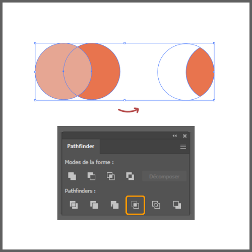 crop mode pathfinder illustrator